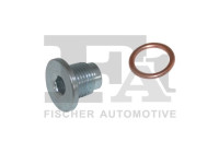 Oil pan screw plug