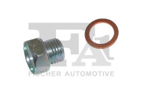 Oil pan screw plug