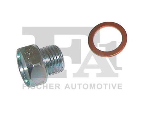 Oil pan screw plug