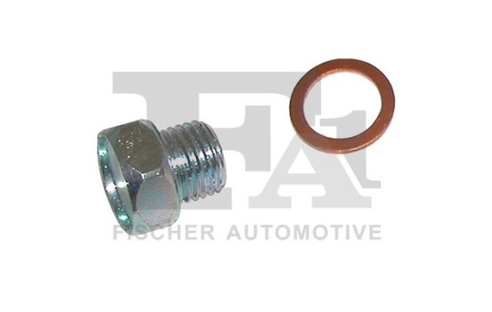 Oil pan screw plug