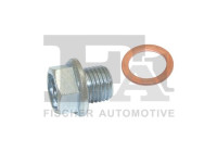 Oil pan screw plug