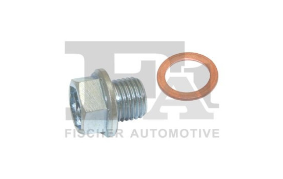 Oil pan screw plug