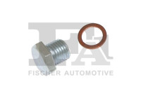 Oil pan screw plug