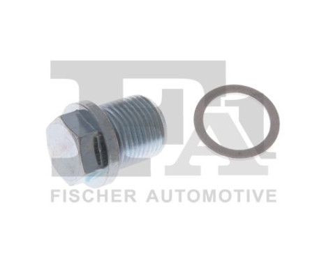 Oil pan screw plug