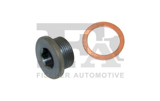 Oil pan screw plug