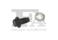 Oil pan screw plug