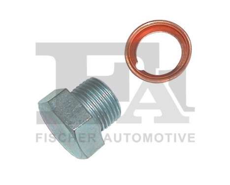 Oil pan screw plug