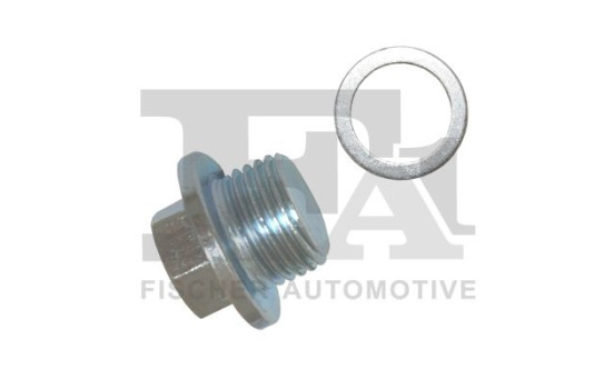 Oil pan screw plug