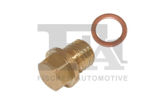Oil pan screw plug