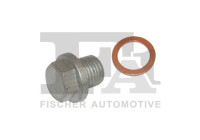 Oil pan screw plug