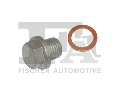 Oil pan screw plug