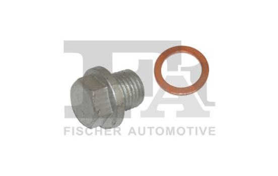 Oil pan screw plug