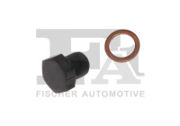 Oil pan screw plug