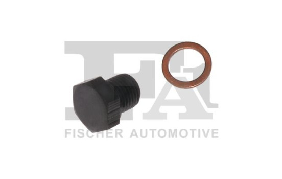 Oil pan screw plug