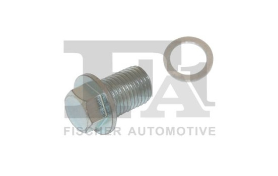 Oil pan screw plug