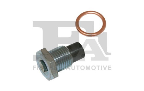 Oil pan screw plug