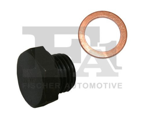 Oil pan screw plug
