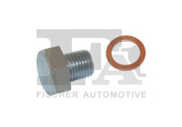 Oil pan screw plug