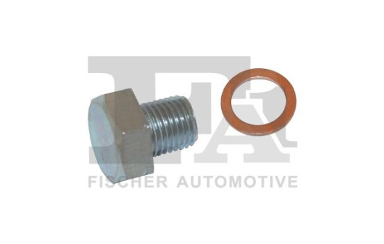 Oil pan screw plug