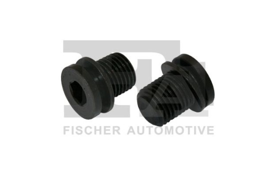 Oil pan screw plug