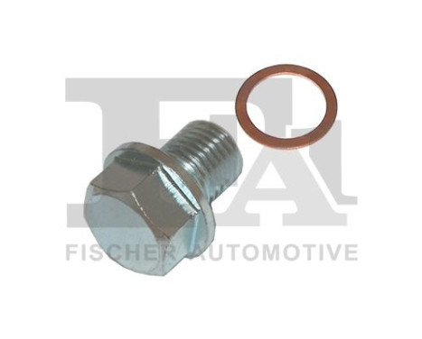 Oil pan screw plug