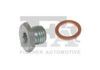 Oil pan screw plug