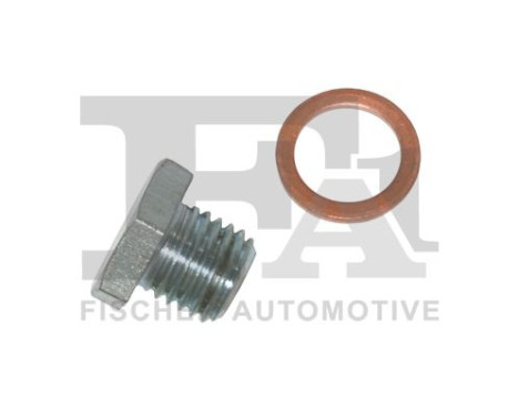 Oil pan screw plug