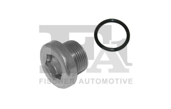 Oil pan screw plug