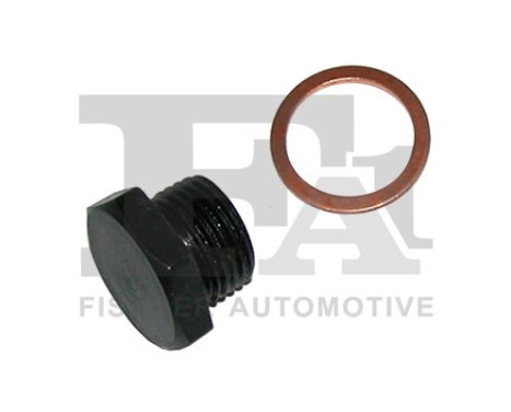 Oil pan screw plug