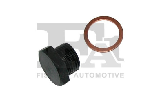 Oil pan screw plug