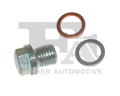 Oil pan screw plug