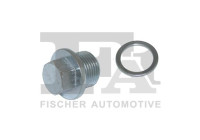 Oil pan screw plug
