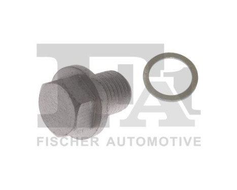 Oil pan screw plug