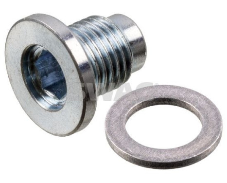 Oil pan screw plug