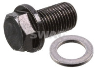 Oil pan screw plug