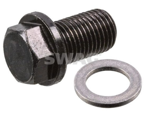 Oil pan screw plug