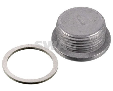 Oil pan screw plug