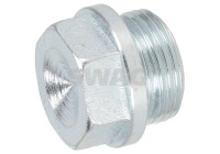 Oil pan screw plug