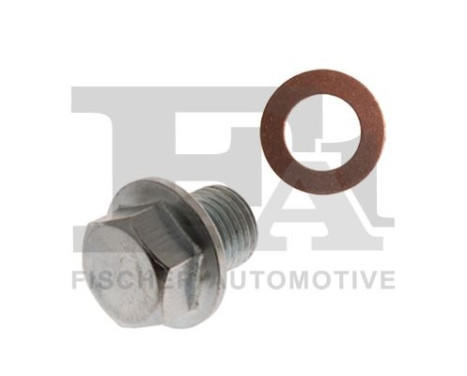 Oil pan screw plug