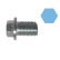 Screw plug, oil pan, Thumbnail 2