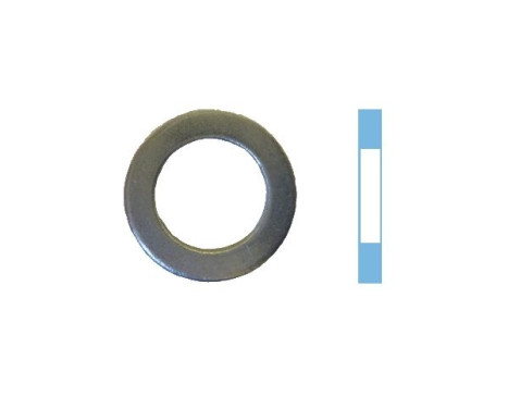 Seal ring, oil drain plug, Image 2