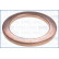 Sealing ring, oil drain plug