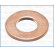 Sealing ring, oil drain plug
