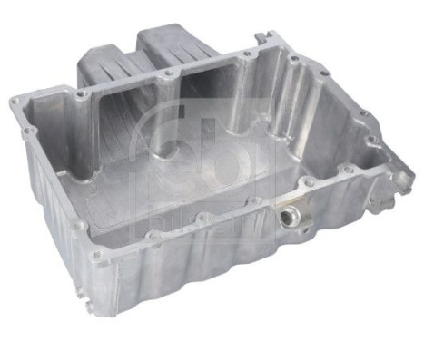 oil pan with oil drain plug and sealing ring 182373 FEBI