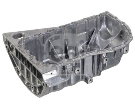 oil pan with oil drain plug and sealing ring 182400 FEBI