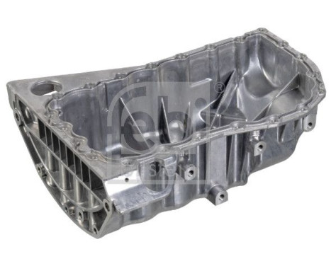 oil pan with oil drain plug and sealing ring 182400 FEBI