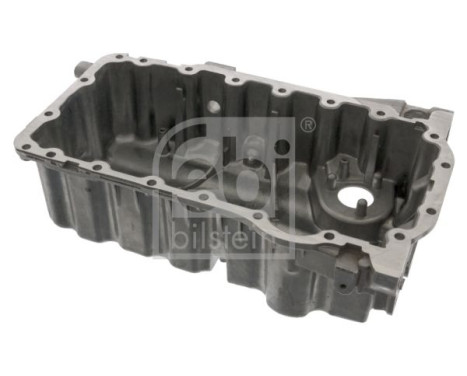 sump pan with bore for oil level sensor 104964 FEBI