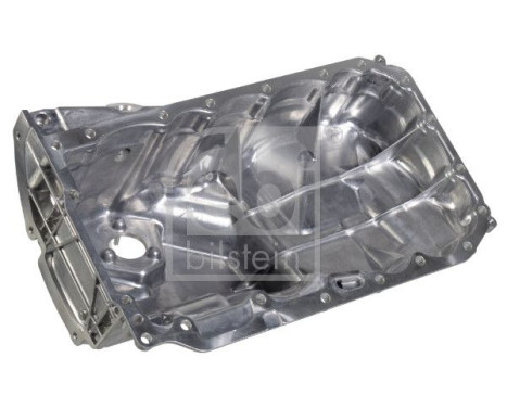 sump with oil drain plug, gasket and hole for oil level sensor 182215 FEBI