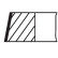 Piston Ring Kit, Thumbnail 2