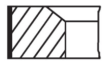 Piston ring set